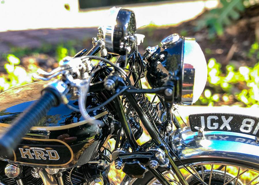 90s Vincent Black Shadow スウェット バイク