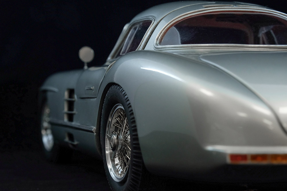 1/12scale 300SLR Coupe built by Evert Bohrer