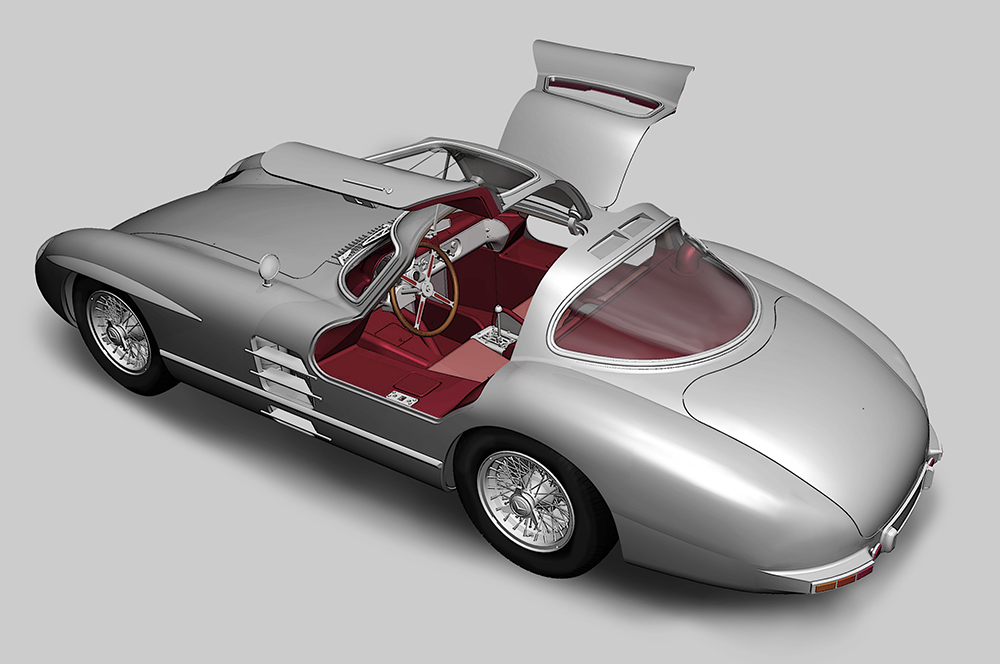 1/12scale Fulldetail Kit : 300SLR Coupe