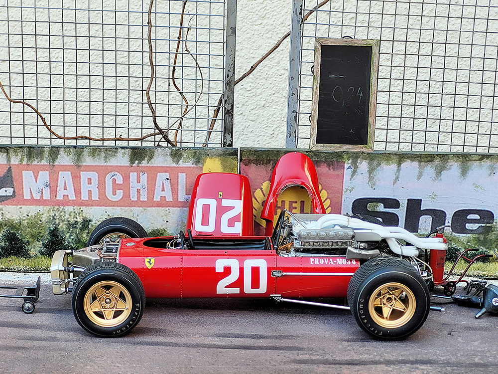 1/12scale 312F1 built by Tomasz Zamiara