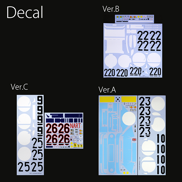 1/12scale Fulldetail Kit : 412P