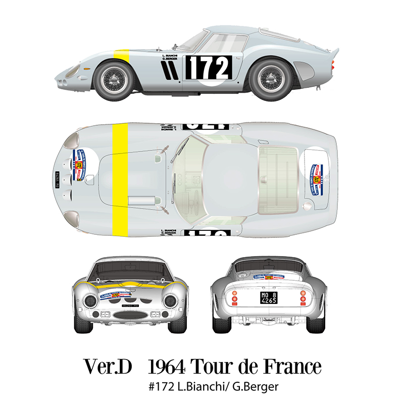 1/12scale Fulldetail Kit : 250 GTO [1962]