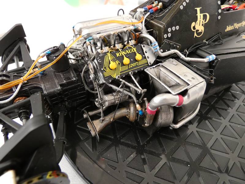 自動車 1/12 LOTUS TYPE 97T ENGINE KIT 1:12 Engine Kit Series : Lotus Type 97T Engine | MFH KE013
