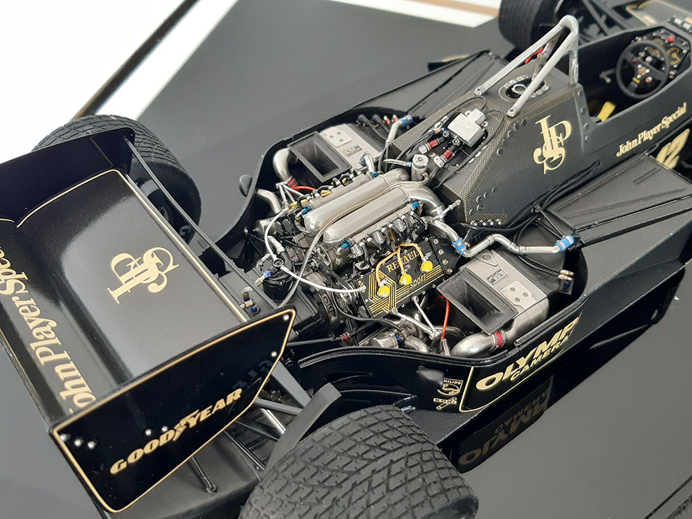 M*a様 1/12 LOTUS TYPE 97T ENGINE KIT Model Factory Hiro KE013: Engine 1/12 scale - Lotus Renault