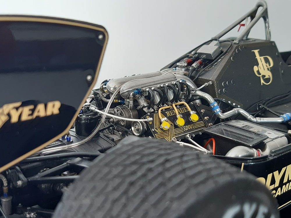 M*a様 1/12 LOTUS TYPE 97T ENGINE KIT Model Factory Hiro KE013: Engine 1/12 scale - Lotus Renault