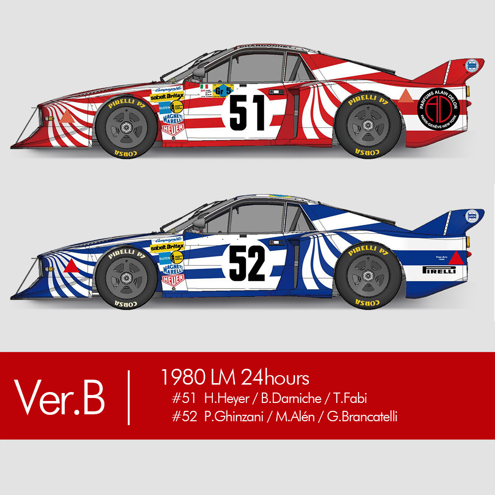 1/12scale Fulldetail Kit : Beta Montecarlo Turbo