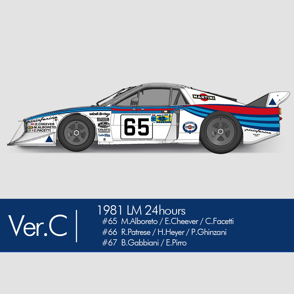 1/12scale Fulldetail Kit : Beta Montecarlo Turbo