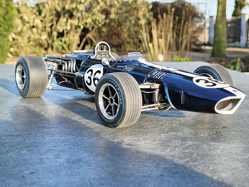 ミニカー TrueScale Eagle gurney-waslake V12 1967 1967 Eagle Dan Gurney Weslake V12 V-12 Signature #36 Automodello 1