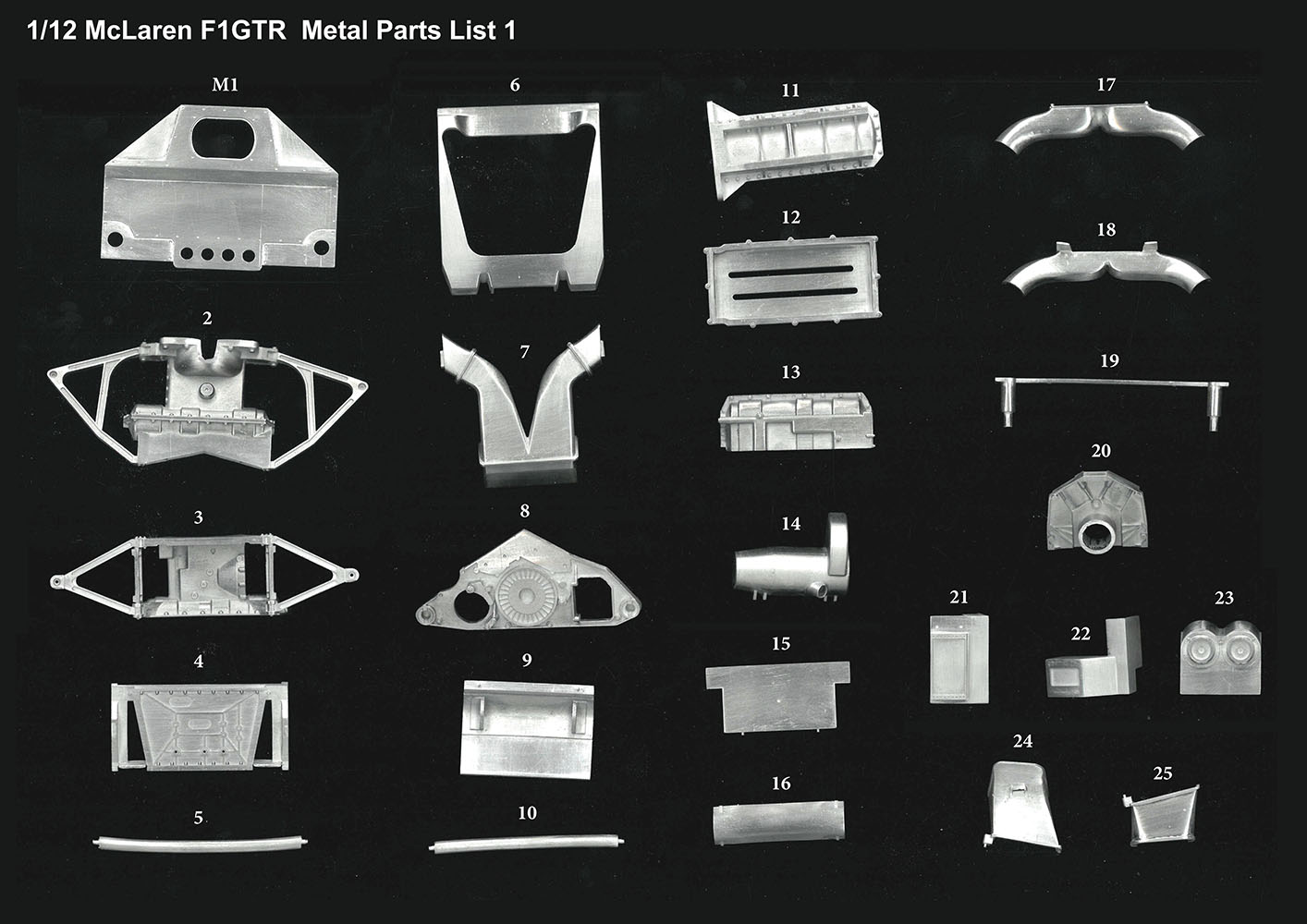 1/12scale Fulldetail Kit : McLaren F1 GTR ['96 LM Team Bigazzi]