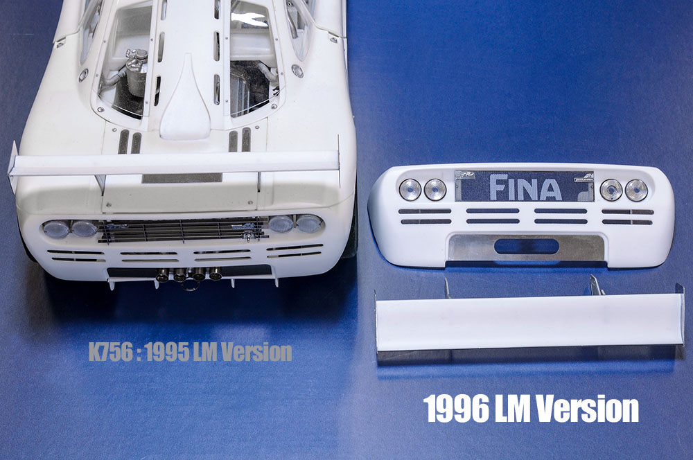 1/12scale Fulldetail Kit : McLaren F1 GTR ['96 LM Team Bigazzi]