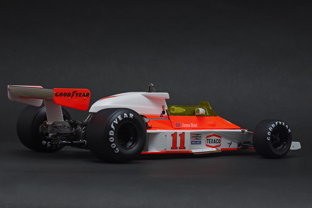レジンキット　Type M23 Let's review Chevron Models' 1/12 McLaren M23 1976 Transkit