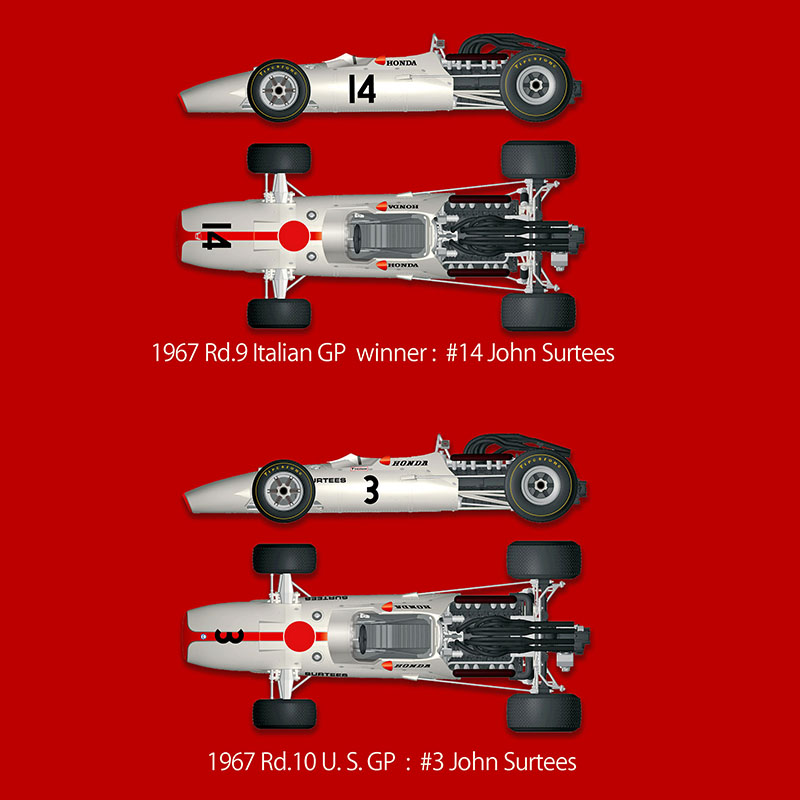 1/20 ホンダRA300 1967 イタリアGP ホンダコレクションホール特製