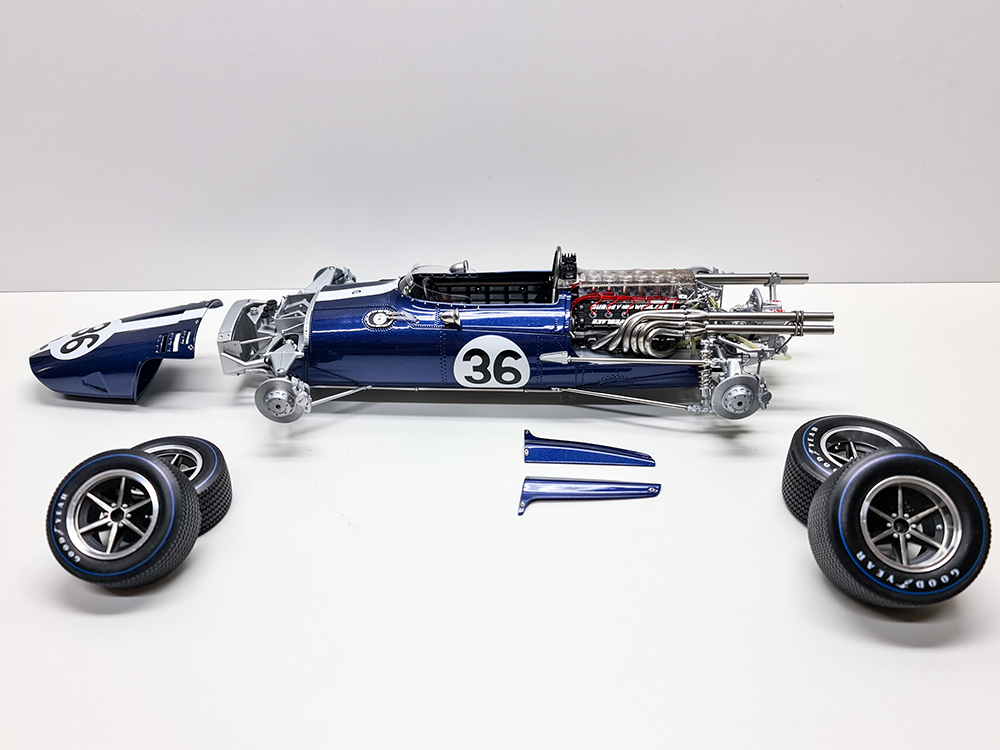 1/12scale EAGLE Gurney-Weslake built by Massimo Grassi