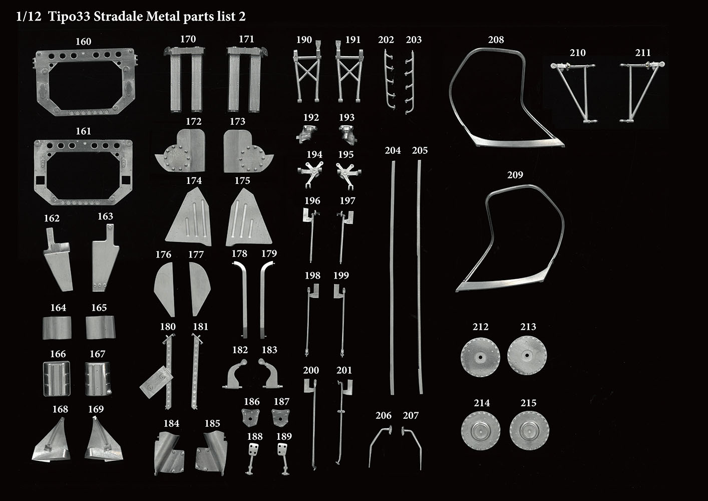 1/12scale Fulldetail Kit : Tipo33 STRADALE