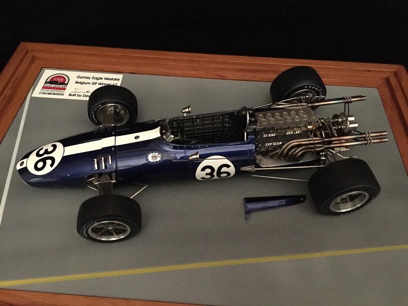Customer's Gallery] 1/12scale Gurney Eagle Weslake built by David