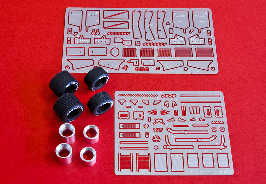 1/43scale Multi-Material Kit : F187 / F187/88C