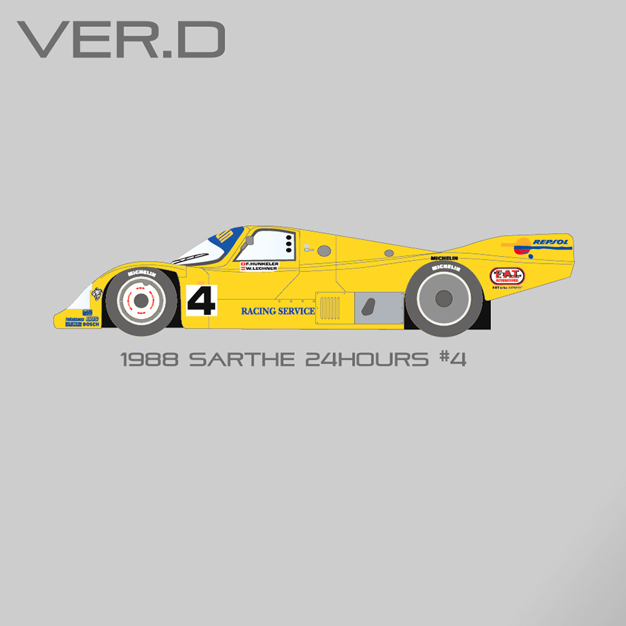 1/43scale Multi-Material Kit : 962C