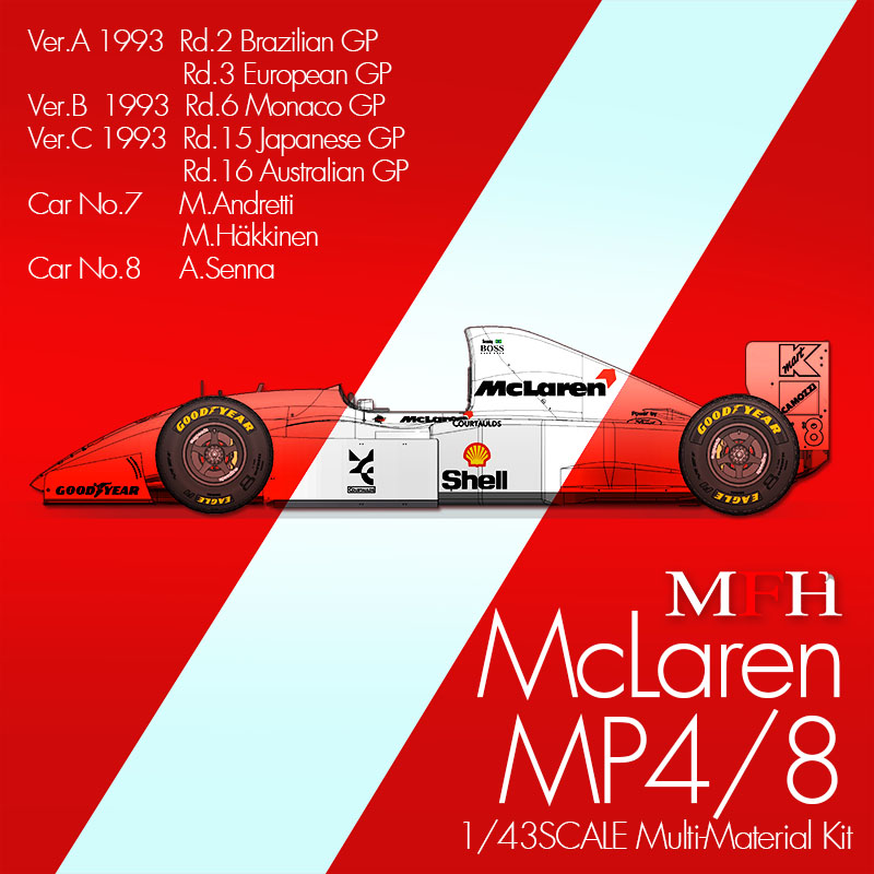 MFH 1/12 マクラーレン MP4/8 モデルファクトリーヒロ