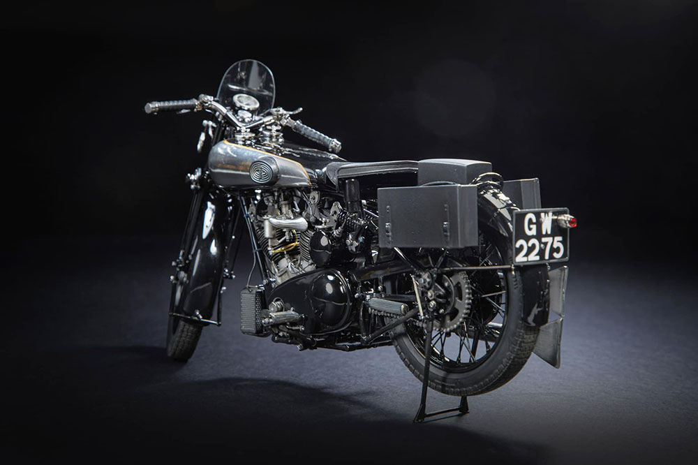 1/9scale Brough Superior SS100 built by Jarek Rydzynski