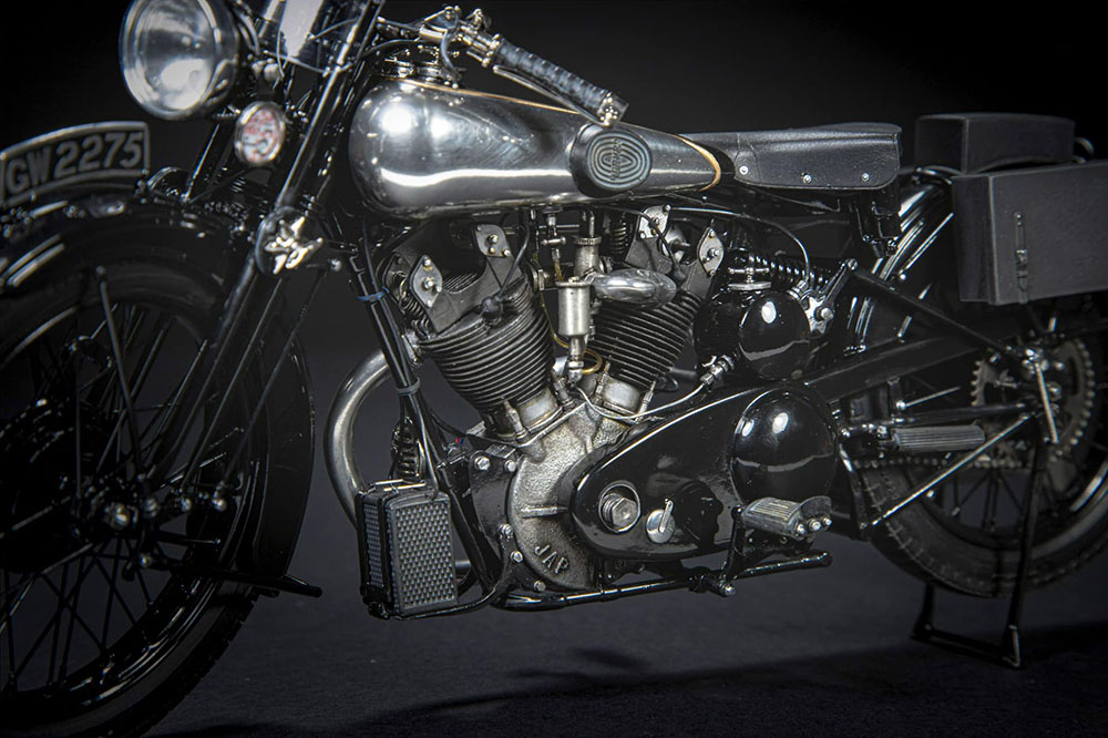 1/9scale Brough Superior SS100 built by Jarek Rydzynski