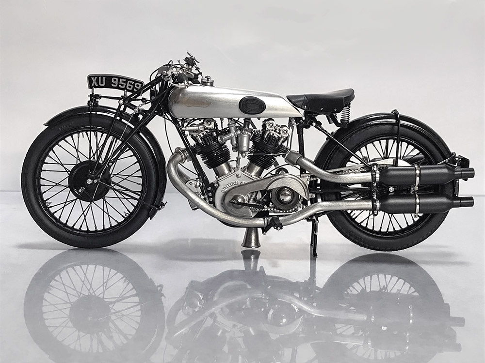 1/9scale MONTGOMERY BRITISH ANZANI 8/38h.p. built by Michio
