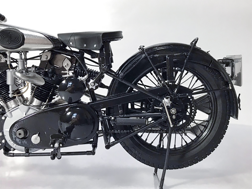 1/9scale Brough Superior SS100 / SS100 [1926] built by Michio