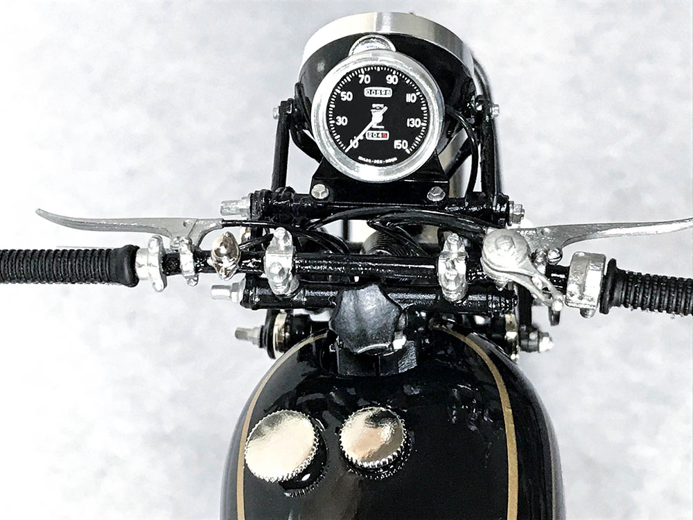 1/9scale HRD VINCENT BLACK SHADOW 1948 built by Michio Tsukamura