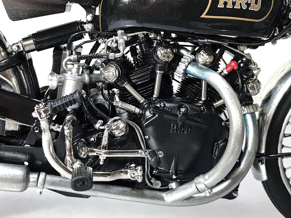 1/9scale HRD VINCENT BLACK SHADOW 1948 built by Michio Tsukamura