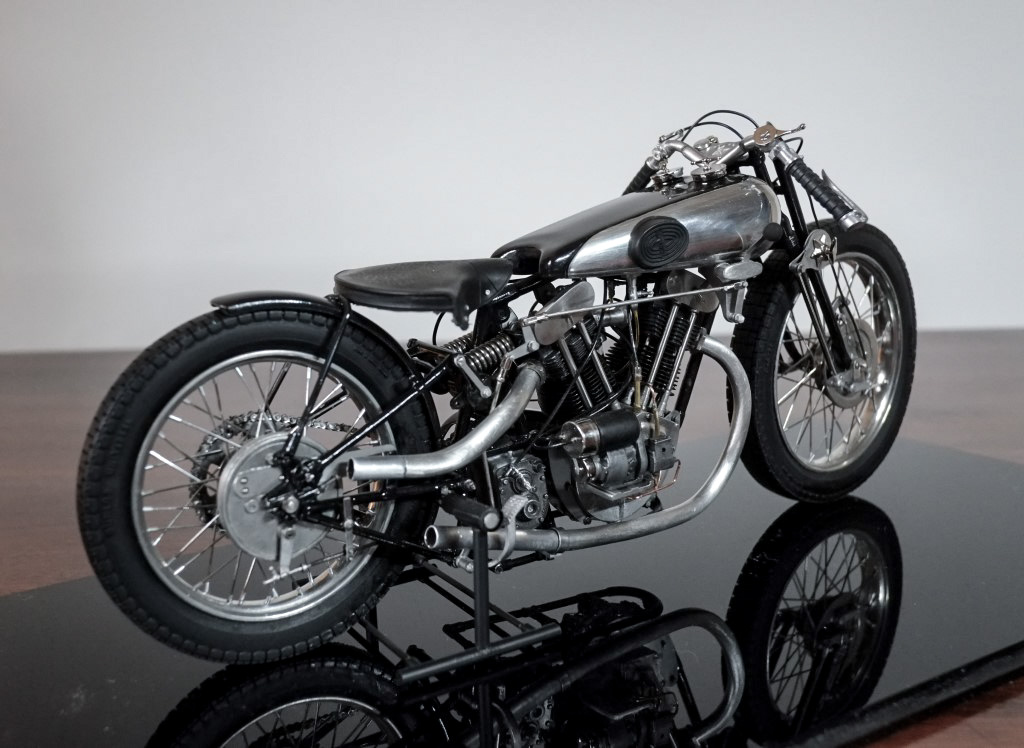 2024最新のスタイル Brough 1/9scale Superior Gaterell Mark by built SS100 ライト・ランタン
