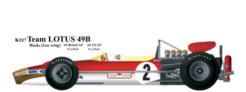 1/20scale Fulldetail Kit : Lotus 49B '68