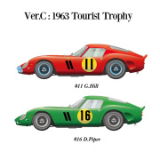 1/12scale Fulldetail Kit : 250 GTO [1962] Ver.C