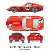 1/12scale Fulldetail Kit : 250 GTO [1962] Ver.E