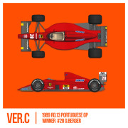 1/43scale : F1-89(640)