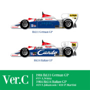 1/12scale Fulldetail Kit :Toleman TG184