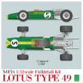 1/12 Fulldatail LOTUS49